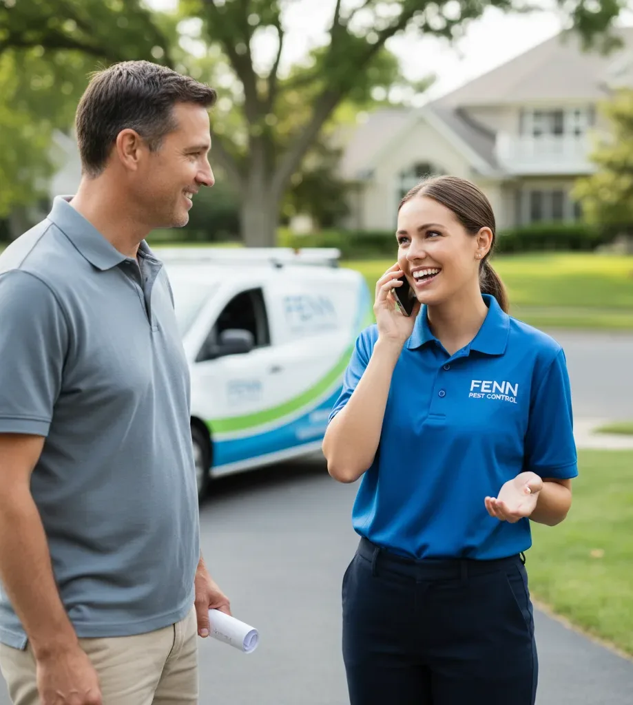 Fenn Pest Control customer support in Hansville
